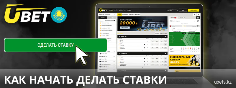 Мануал по ставкам в Ubet Казахстан