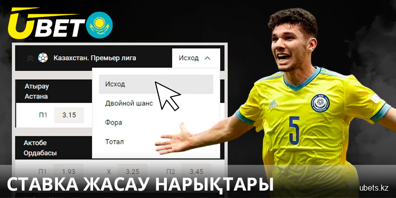 Ubet Қазақстан ставкаларының нарықтары